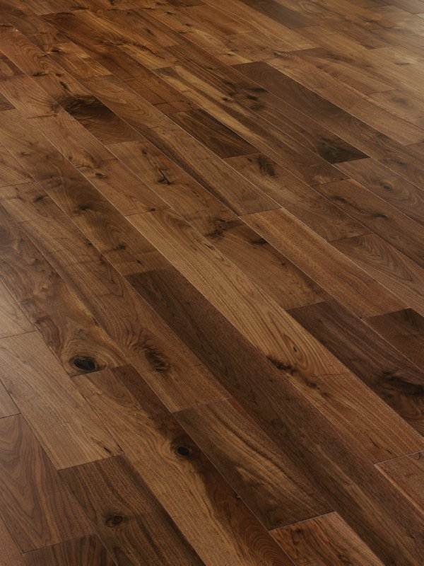 Black American Walnut engineered Flooring 127mm - Wood4Floors