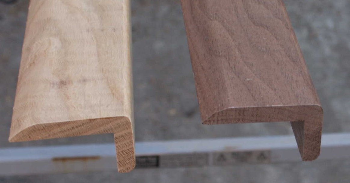 Solid Oak Stair Nosing - Wood4Floors