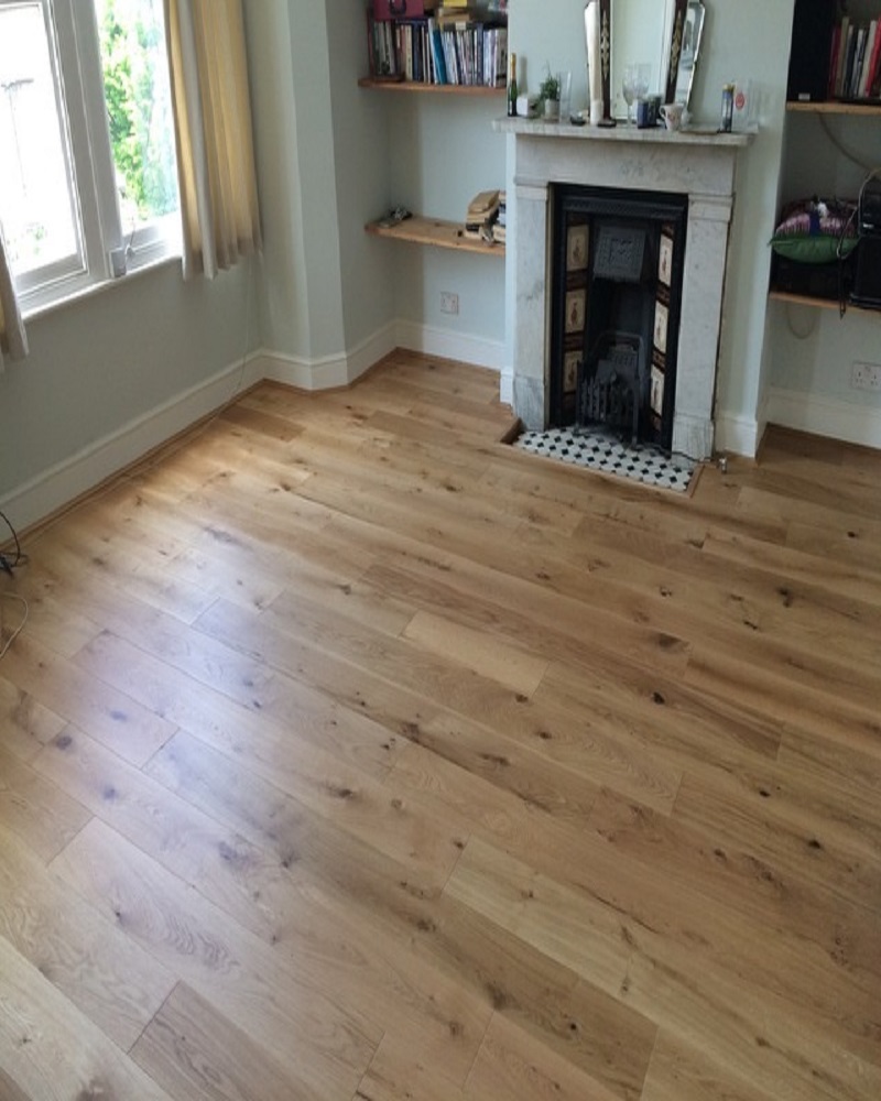 Wide Plank Oak engineered flooring 190mm - Wood4Floors