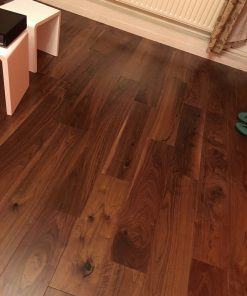 Black American Walnut Wood Super Engineered Flooring Wood4floors