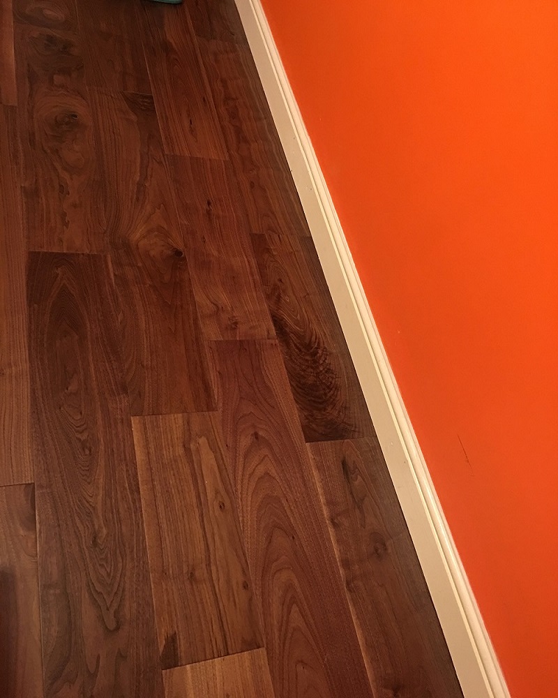 Black American Walnut wood London stock super engineered flooring 189mm