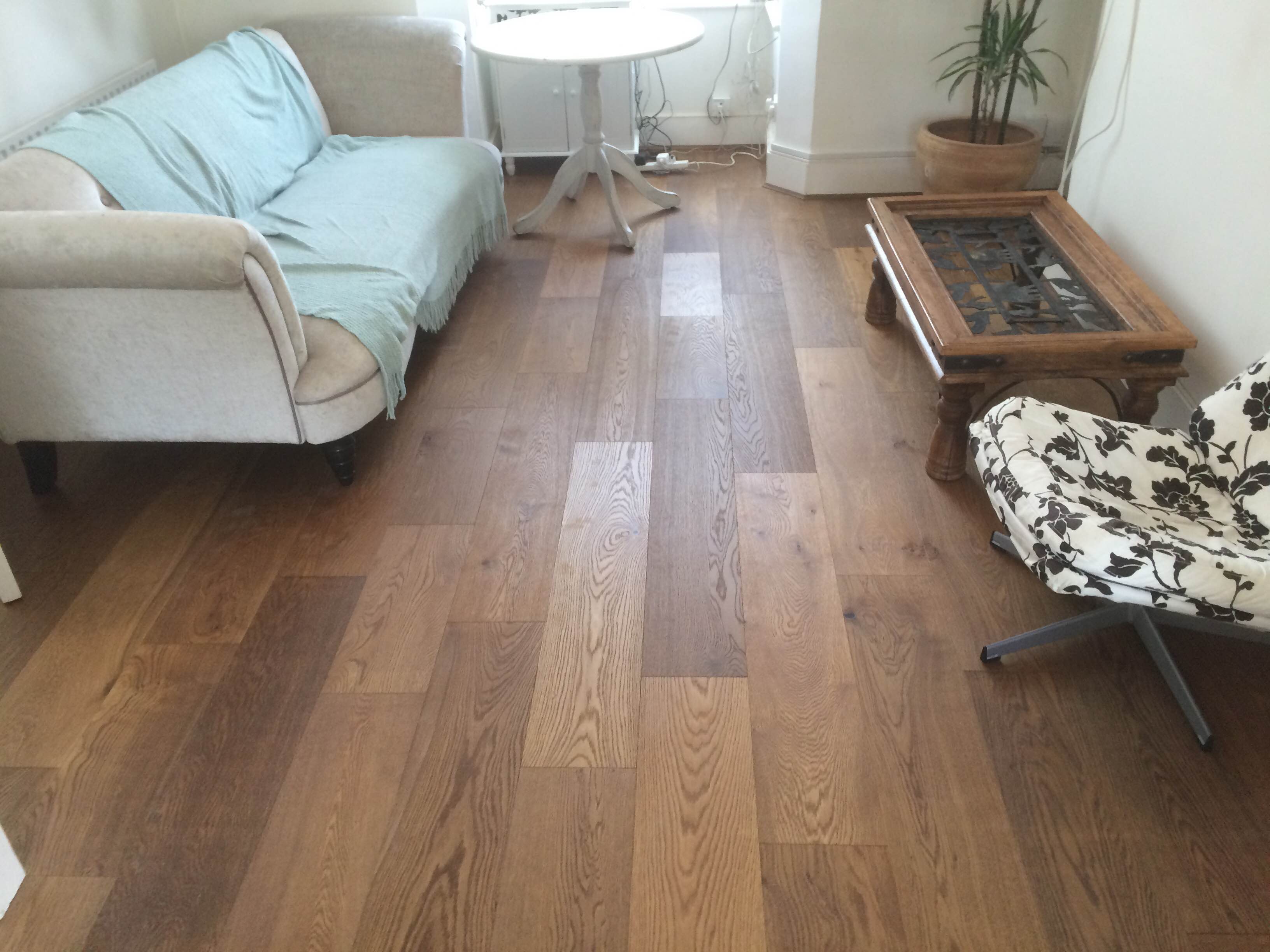 Extra rustic smoked engineered real wood floor click sytem 190mm Wood4Floors