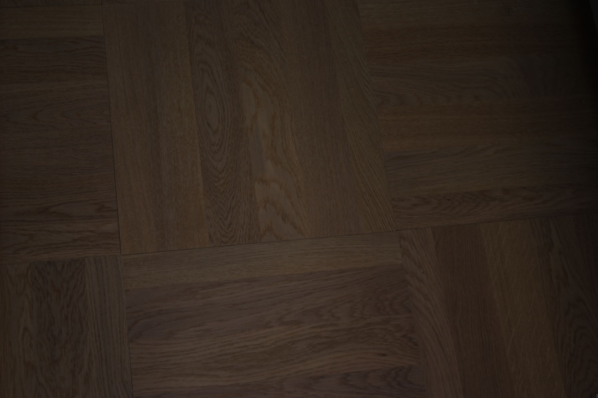 Basketweave Battersea Wharf Engineered Oak Panels Antique Wax Oil