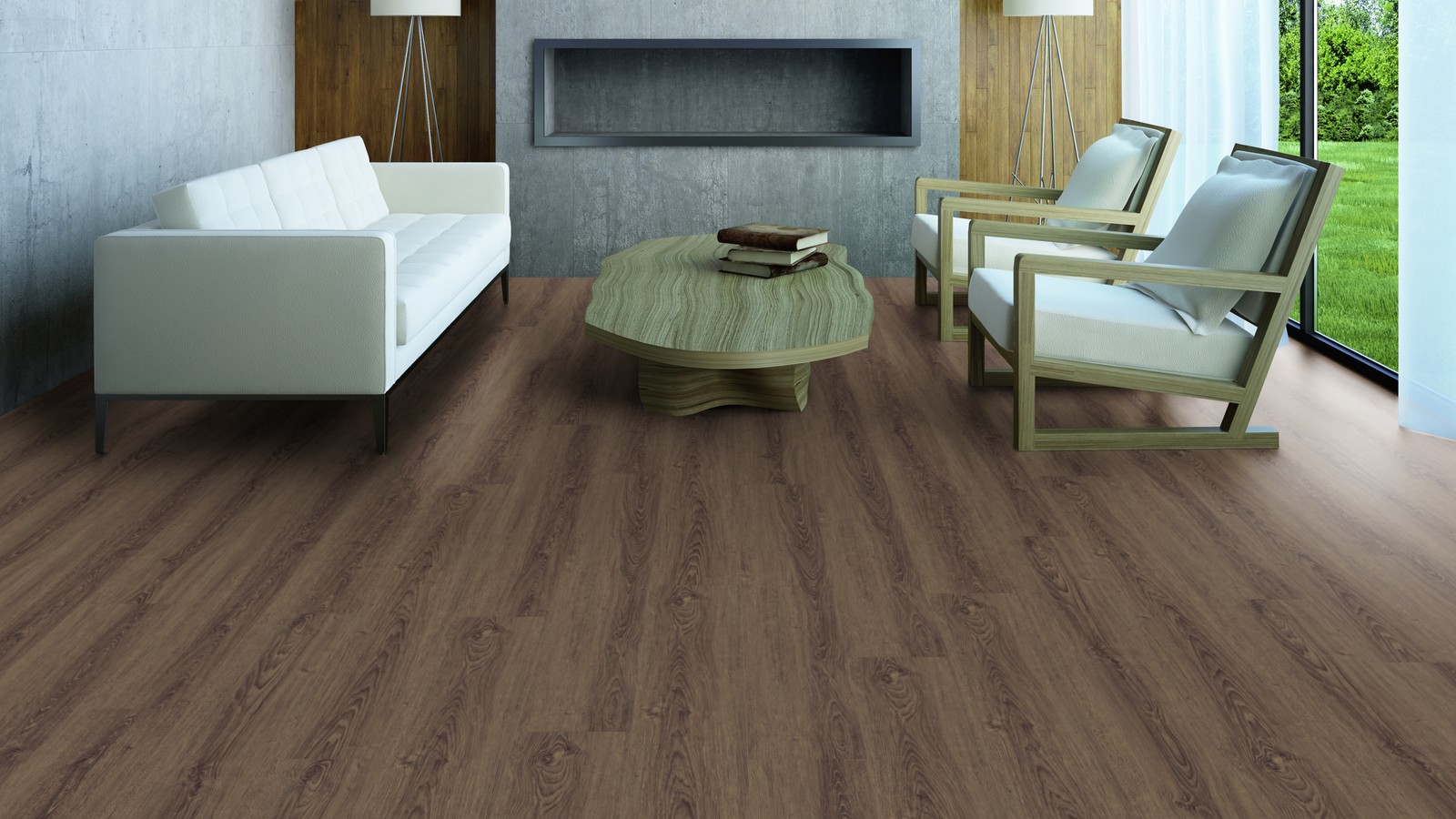 Oak Bogota Dark Brown German Fully Engineered Luxury Vinyl Planks Lvf1200 Luxury Vinyl Plank Oak Bogota Dark Brown Wood4floors