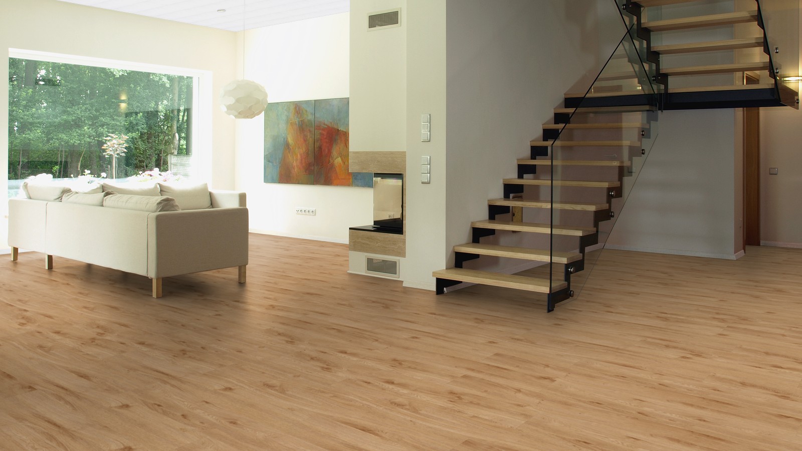 Oak York Brown German Fully Engineered Luxury Vinyl Planks
