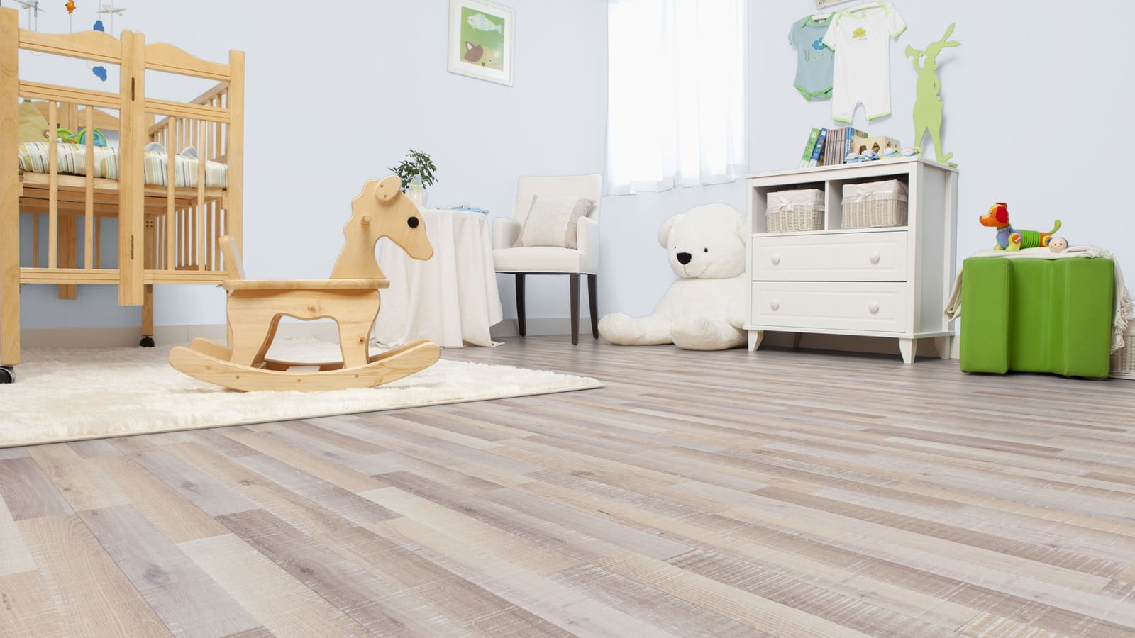 Ter Hurne Oak Plane Marked Grey White Laminate 2 Strip Wood4floors