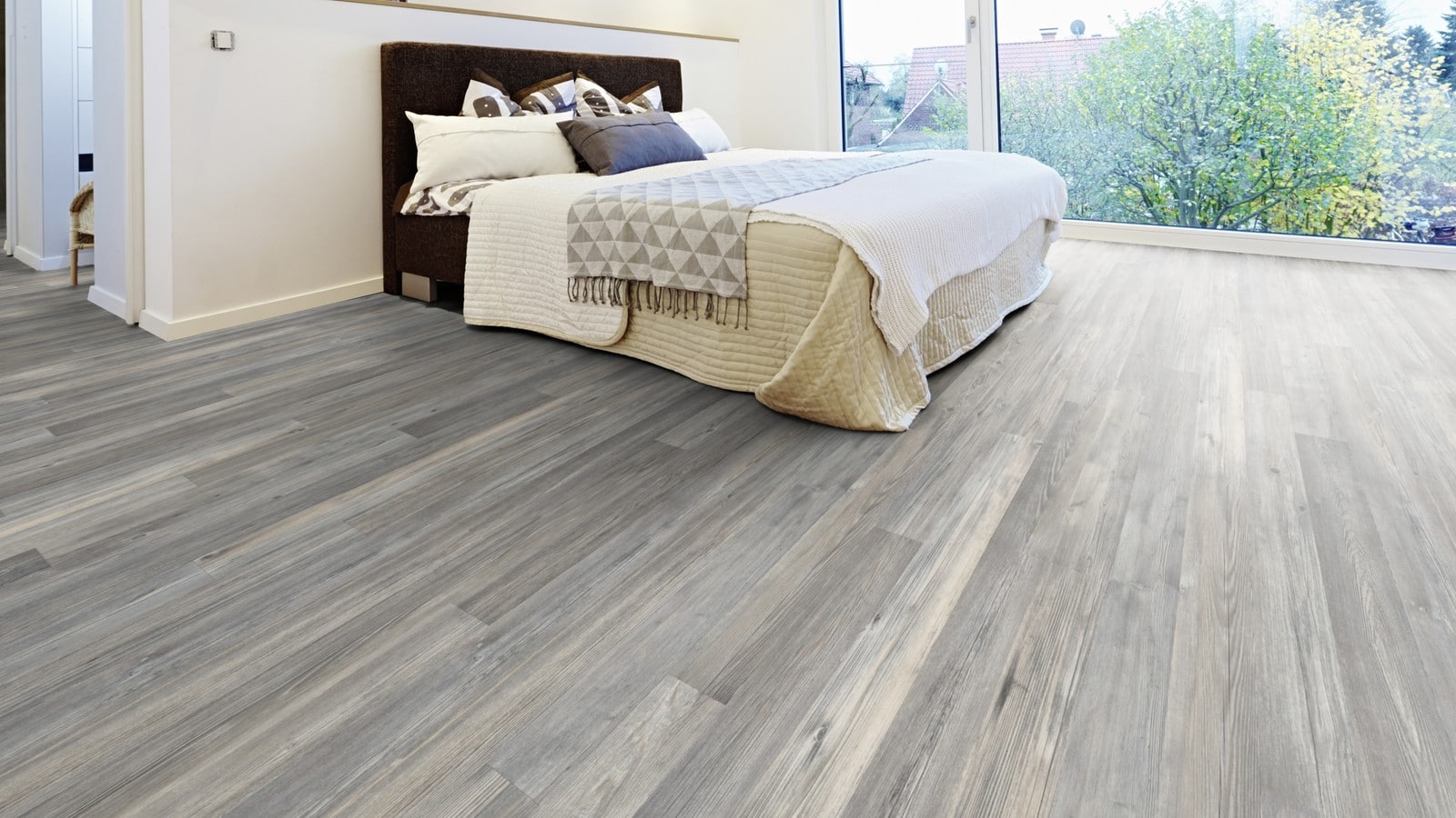 Ter Hurne Elm Light Grey Laminate 2 Strip Wood4floors