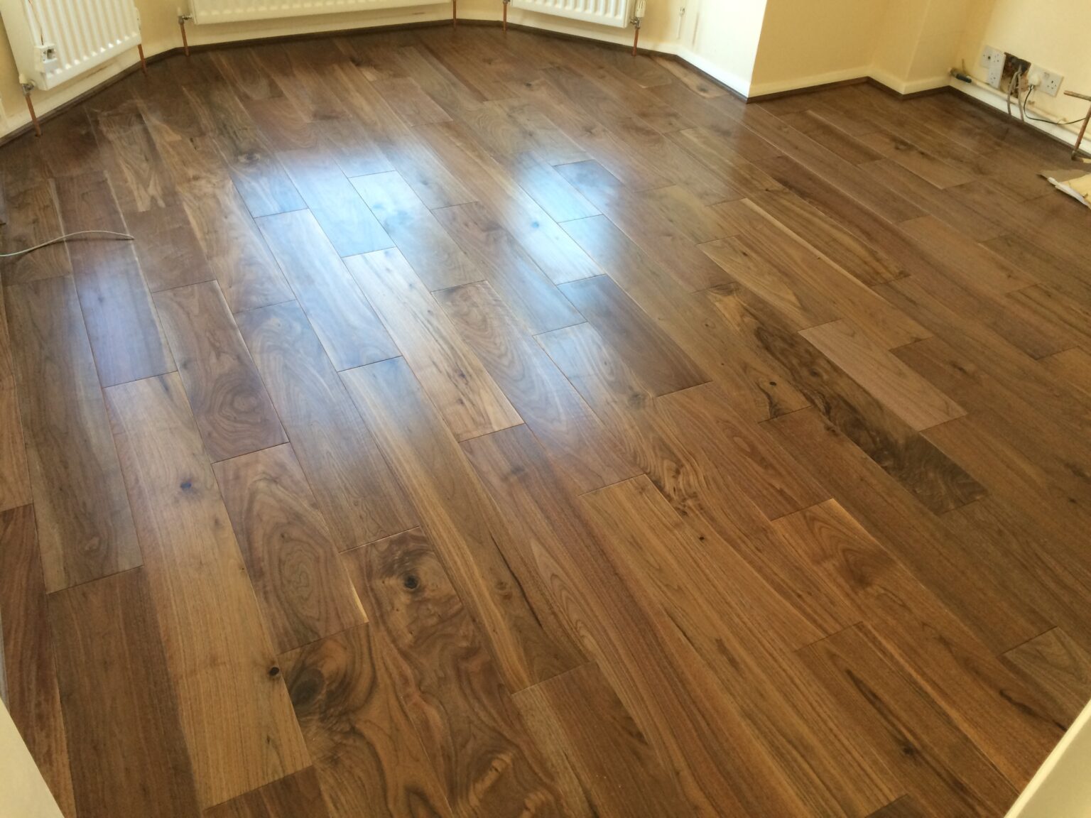 Black American Walnut Wood Super Engineered Flooring Wood4Floors