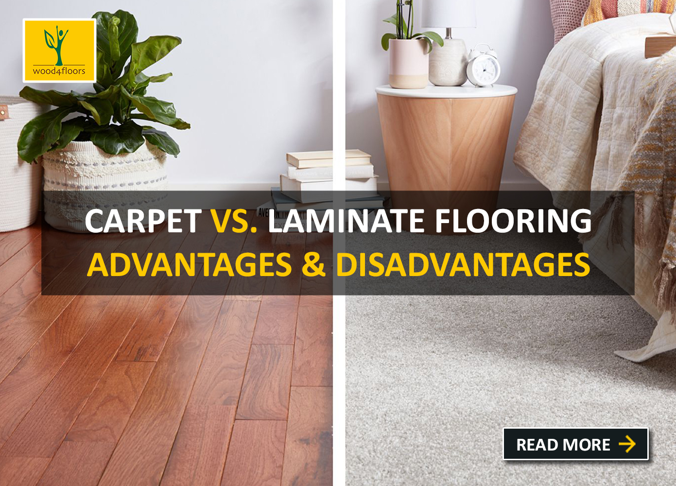 Carpet vs Laminate Flooring - Advantages & Disadvantages - Wood4Floors