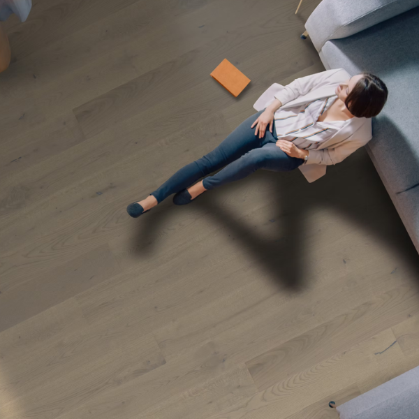 Rabbet Brushed & UV Oiled Engineered Wood Plank - 1 Strip - Image 3