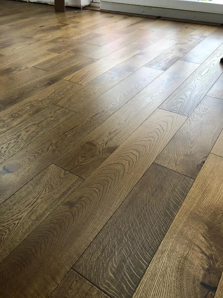 Wood flooring samples