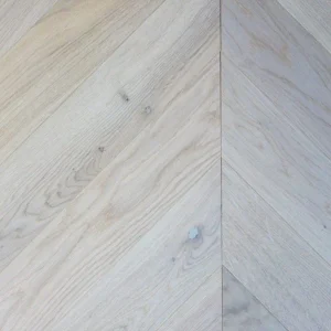 Seashell Oak Chevron – Engineered Oak Chevron Flooring