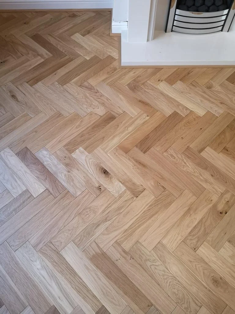 Natural Balance – Engineered Oak Herringbone Flooring - Image 2