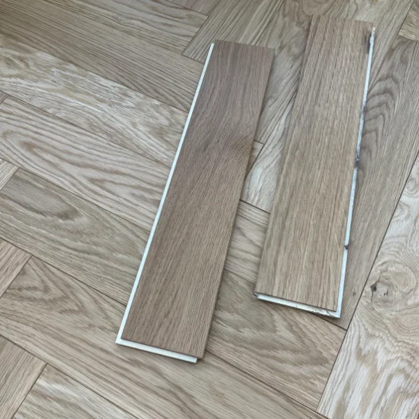 Natural Oak – Engineered Oak Herringbone Flooring - Image 3