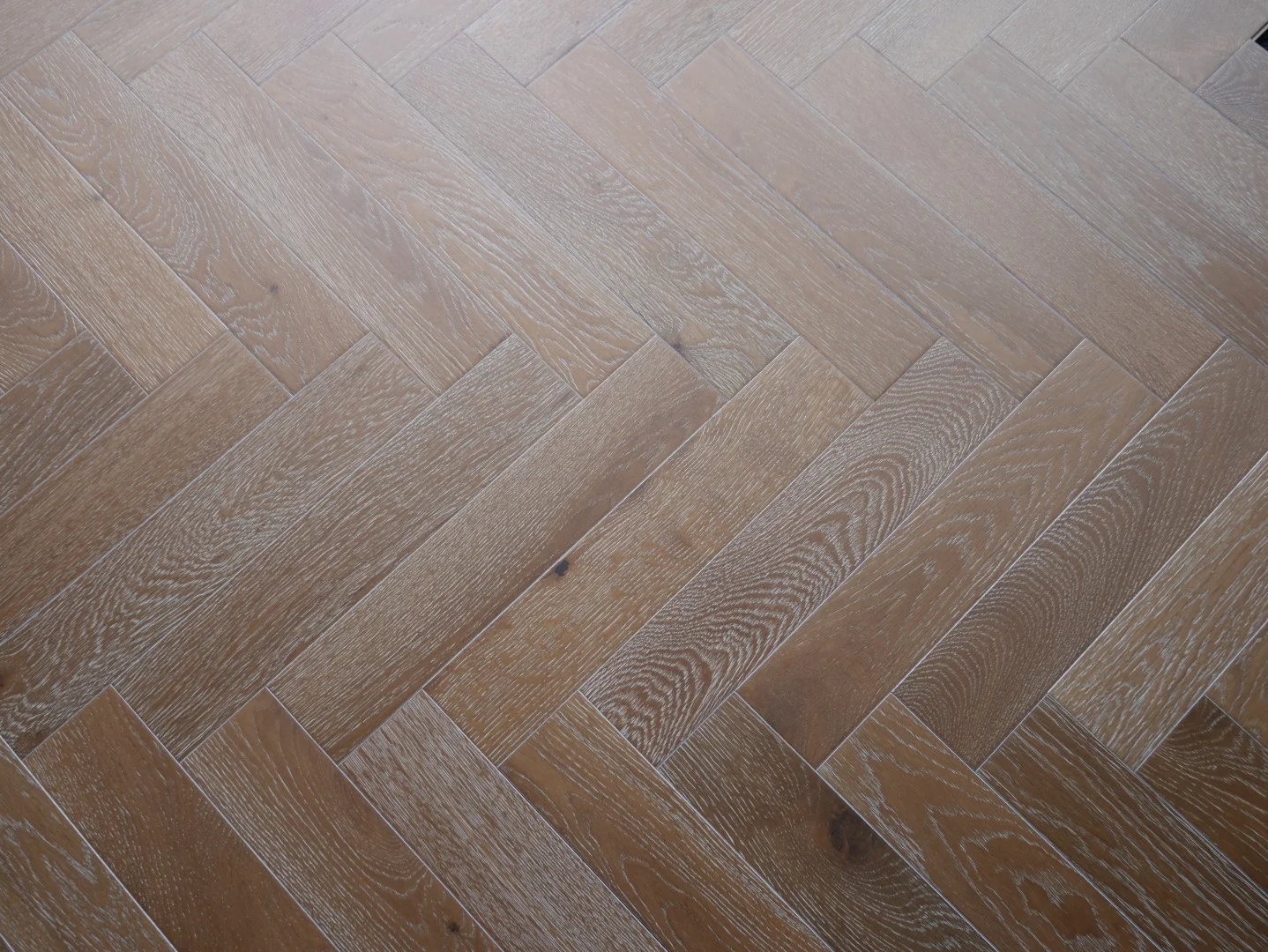 Frosted Smoke – Engineered Oak Herringbone Flooring - Image 2