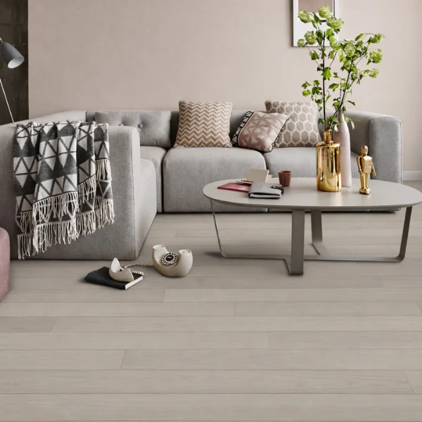 Ivory White – Engineered Oak Plank Flooring - Image 2