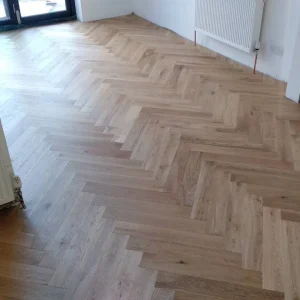 Classic Block – Engineered Oak Herringbone Flooring