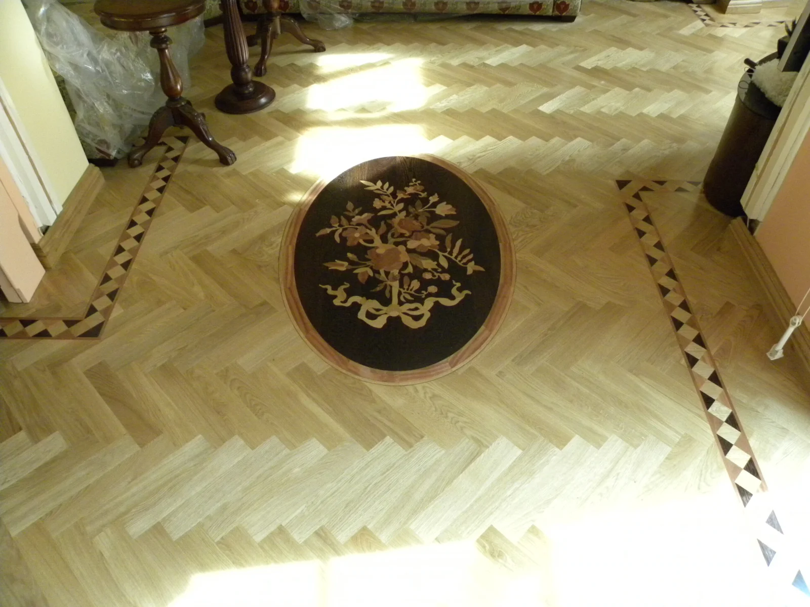 Natural Select – Solid Oak Herringbone Flooring - Image 3
