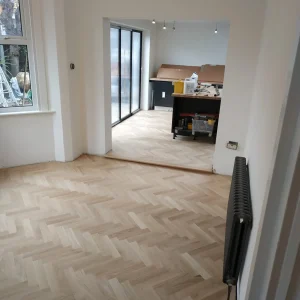 Natural Rustic – Solid Oak Herringbone Flooring